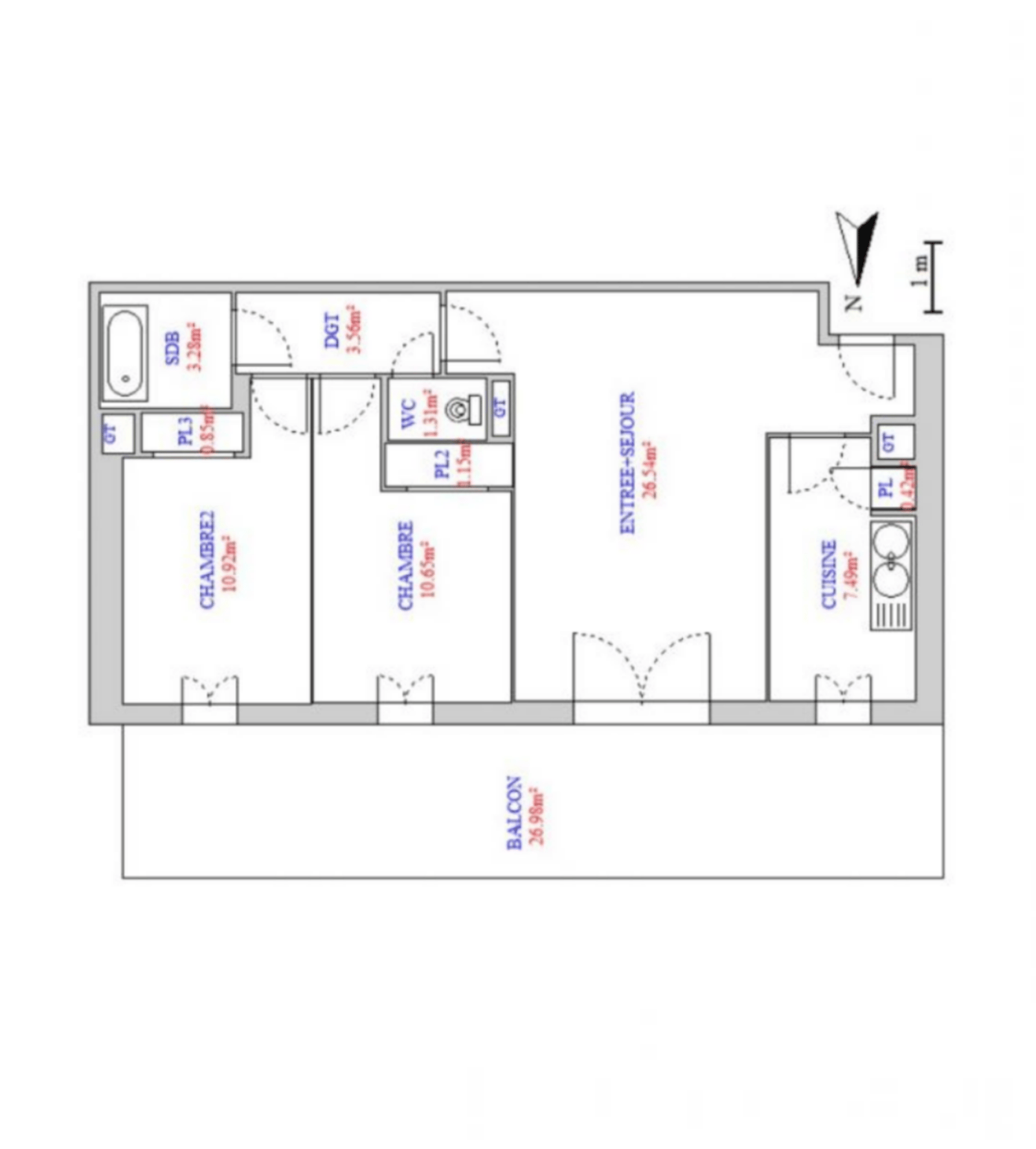 Appartement T3 à vendre à Marseille – photo 3