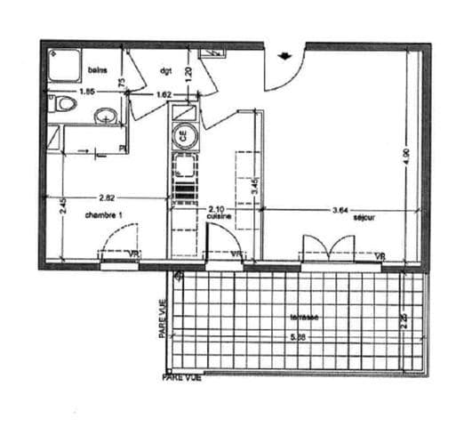 Appartement T2 à louer à Marseille – photo 8