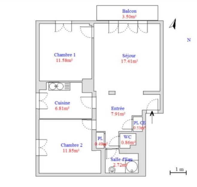 Appartement T3 à louer à Marseille – photo 8