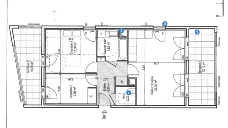 Appartement T3 à louer à Marseille – photo 9