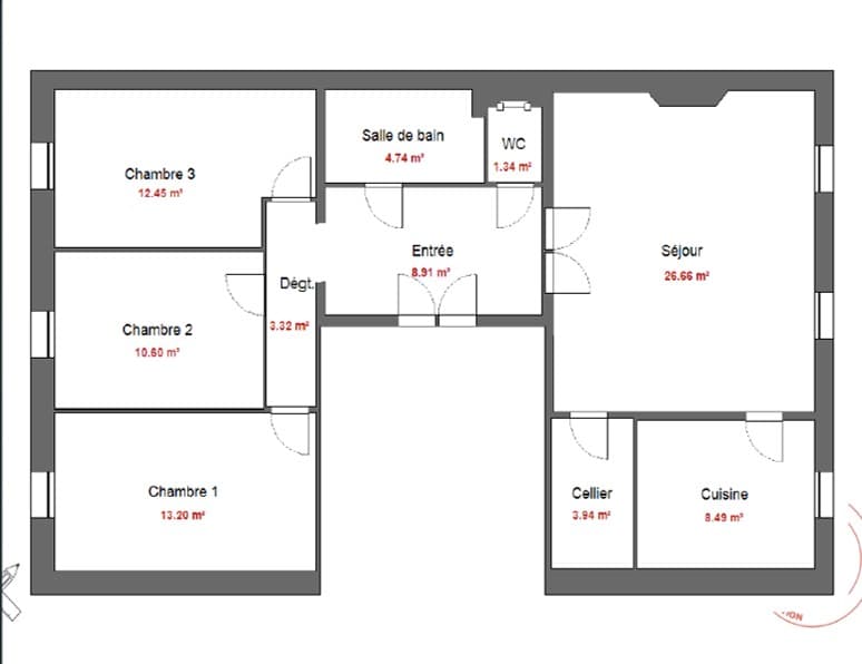 Appartement T4 à louer à Marseille – photo 6