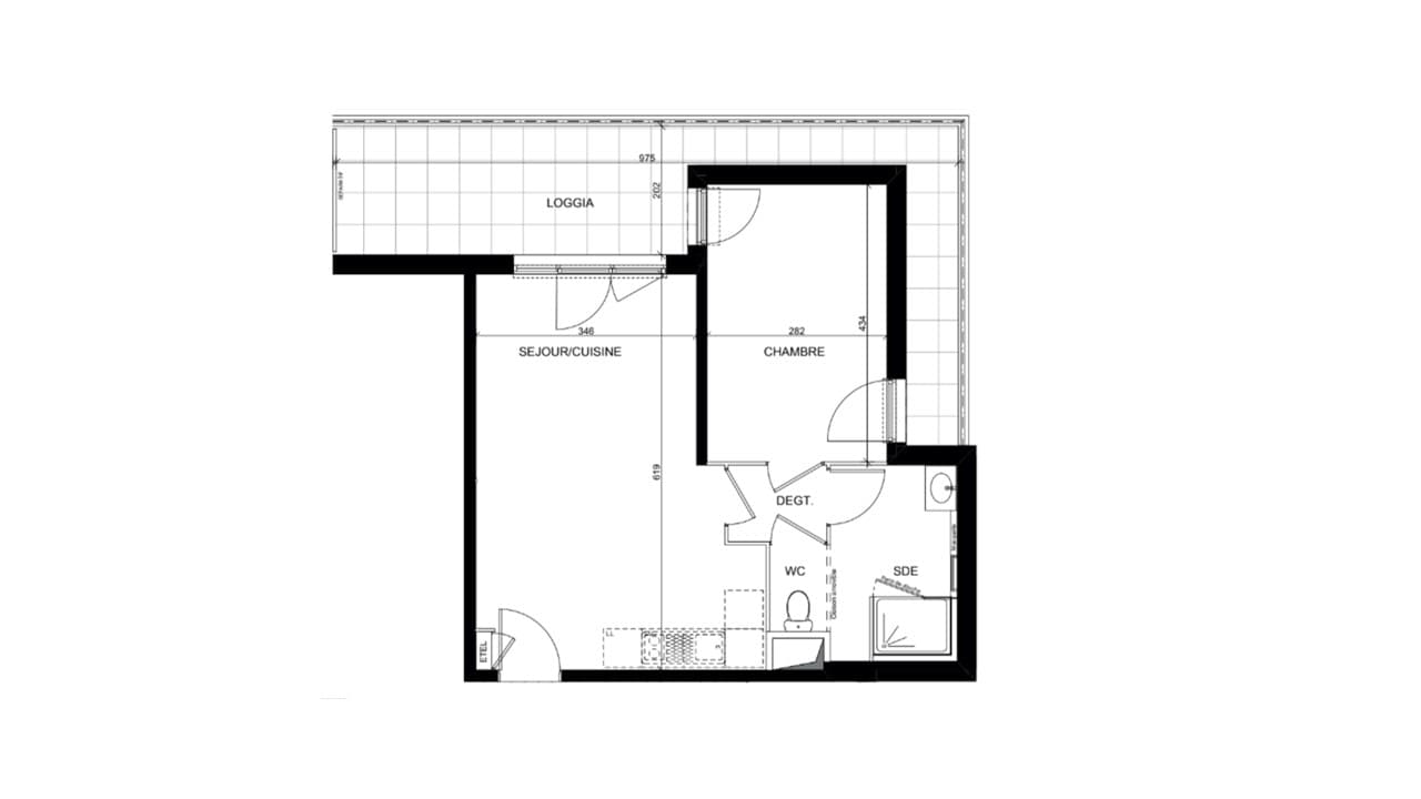 Appartement T2 à louer à MARSEILLE – photo 6