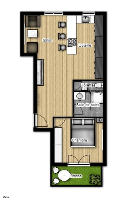 Appartement T2 à louer à MARSEILLE – photo 6