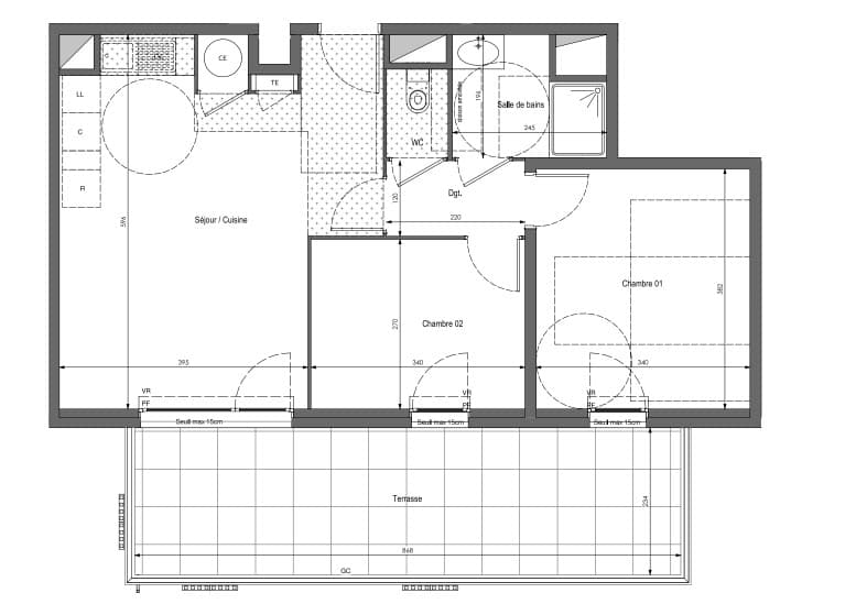 Appartement T3 à louer à MARSEILLE – photo 7