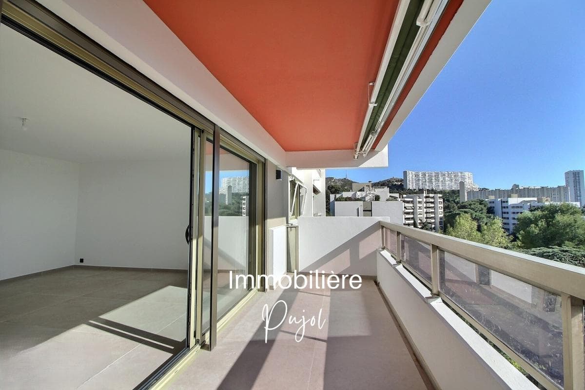 Appartement T4 climatisé de 105 m² avec terrasse vue mer, piscine et parking - Marseille 9ème, Résidence Parc Berger Galatée – photo 1
