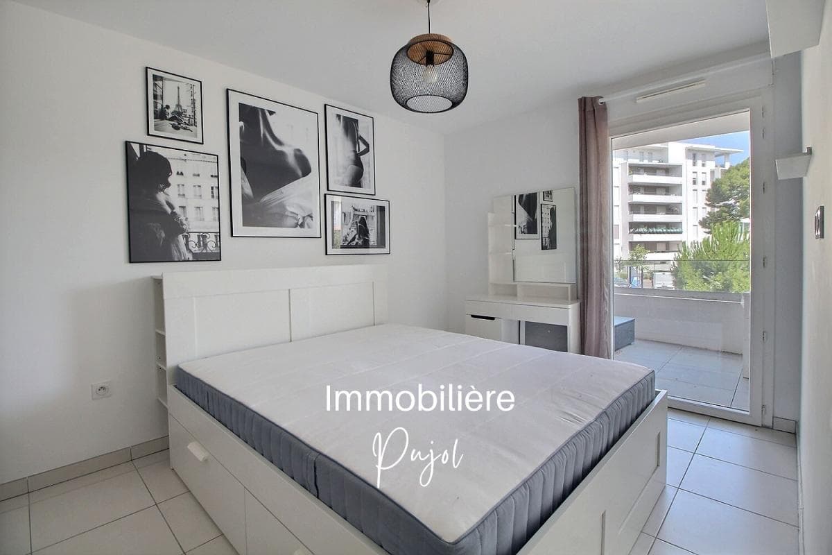 Mazargues 13009 - T2 meublé lumineux avec terrasse et parking – photo 5