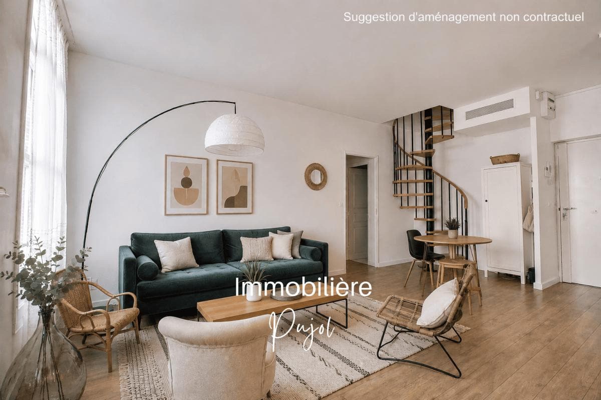 Préfecture/Vauban 13006  -  T3 climatisé en duplex – photo 4