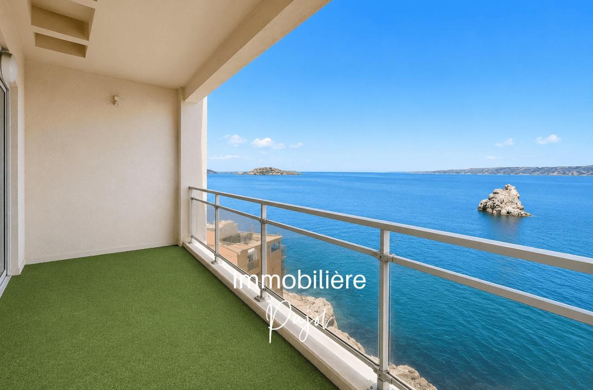 Les Catalans 13007 - T3 terrasse vue mer – photo 1