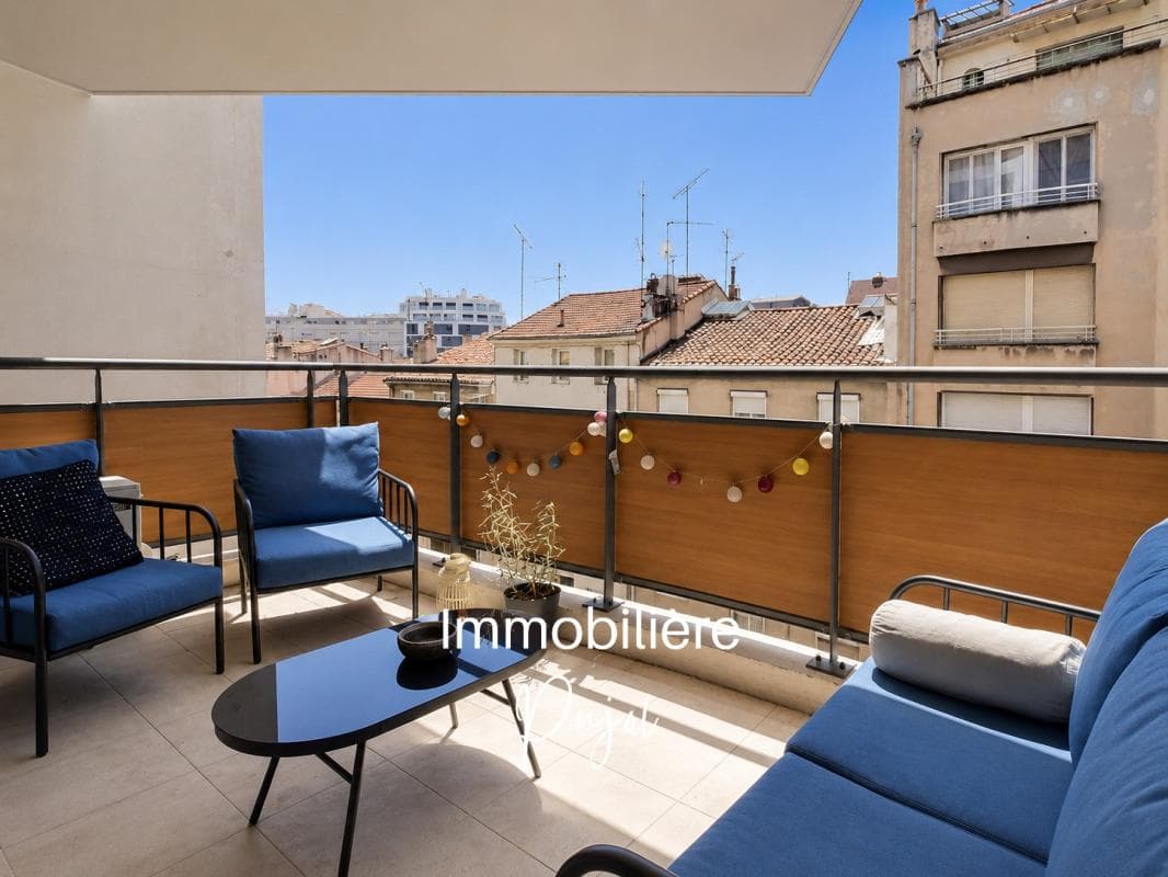 Périer/Rouet - T4 meublé, climatisé avec terrasse et garage – photo 1