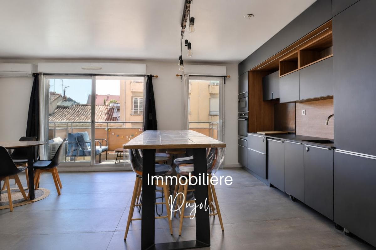 Périer/Rouet - T4 meublé, climatisé avec terrasse et garage – photo 4