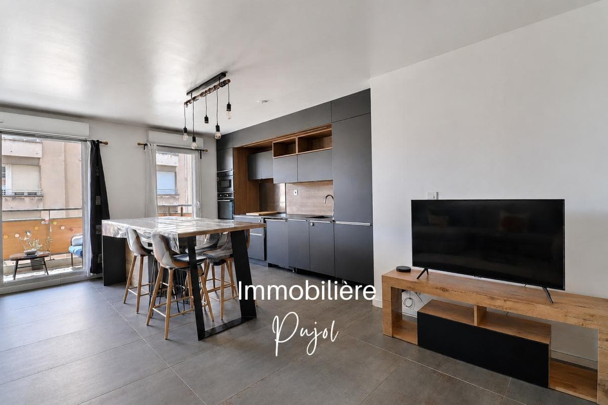 Périer/Rouet - T4 meublé, climatisé avec terrasse et garage – photo 5