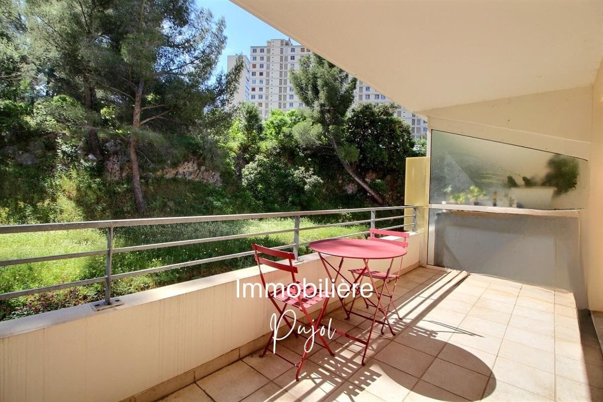 La  Panouse 13009 - T2 meublé climatisé avec terrasse, cave et stationnement libre – photo 1