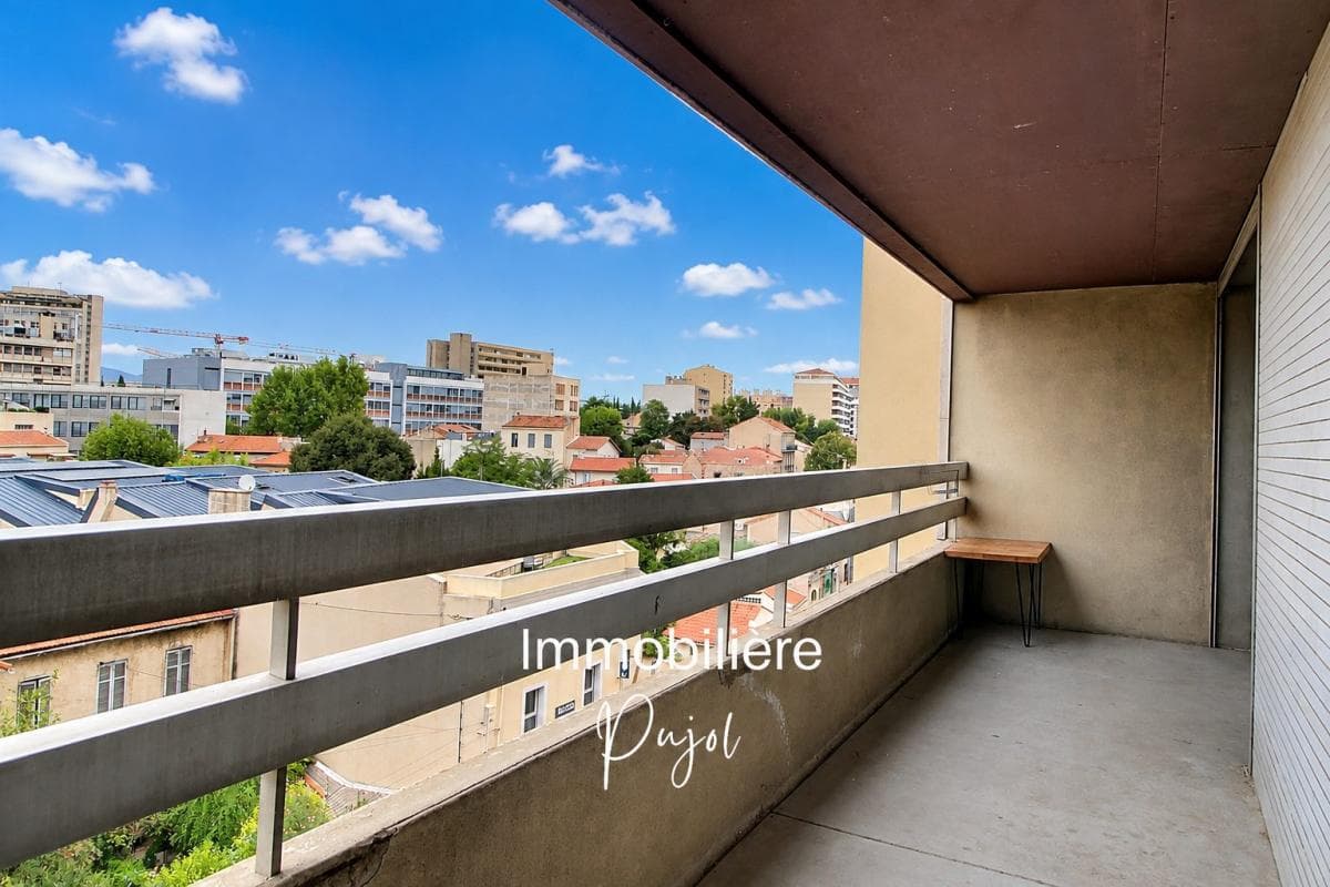 La Timone 13010 - T3 meublé avec deux balcons et place de parking – photo 11