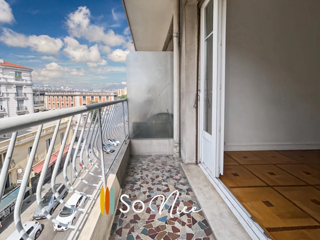 Nice Gambetta -  Type 1 lumineux avec balcon – photo 1