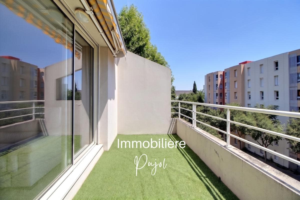 La pomme 13011 - T2 meublé, climatisé avec terrasse et parking – photo 1