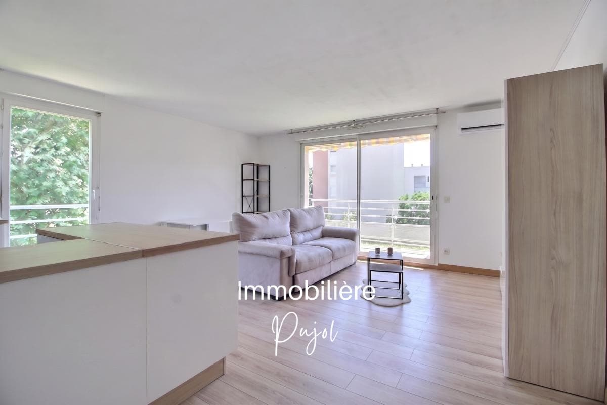 La pomme 13011 - T2 meublé, climatisé avec terrasse et parking – photo 2