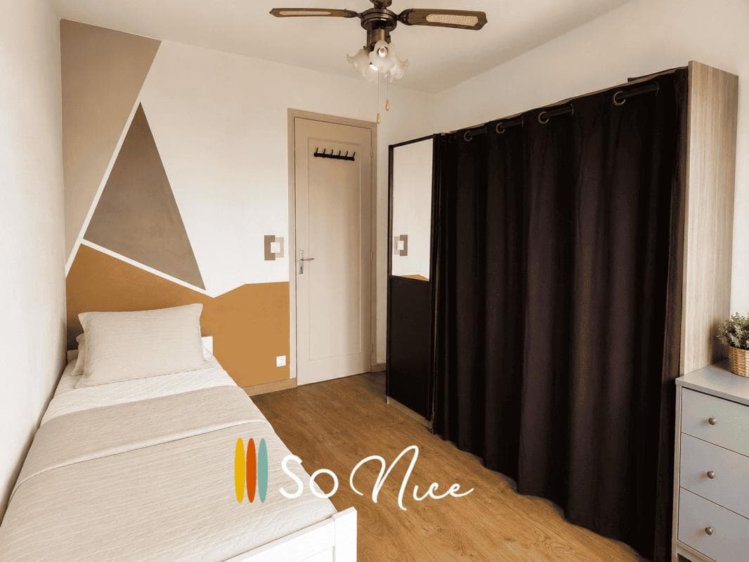 Pasteur 06000- Appartement T3 meublé avec cave et garage – photo 9