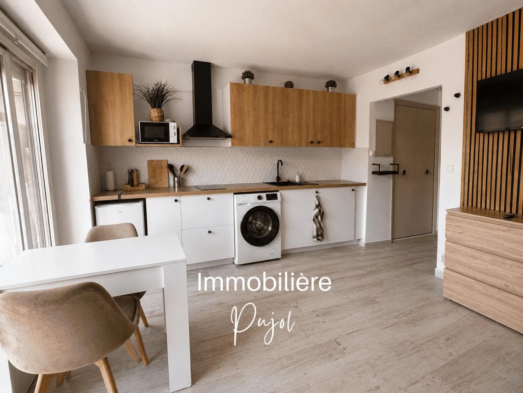 Timone 13010 - Studio récent climatisé et meublé avec terrasse – photo 4