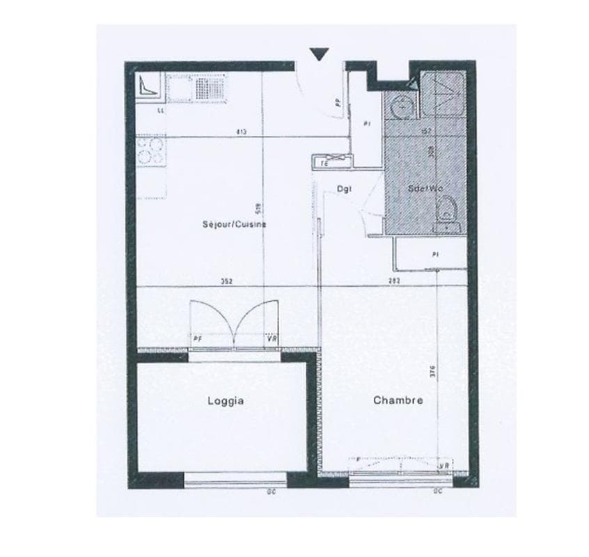 Le Camas 13005 -  T2 meublé  et climatisé avec terrasse et garage – photo 8