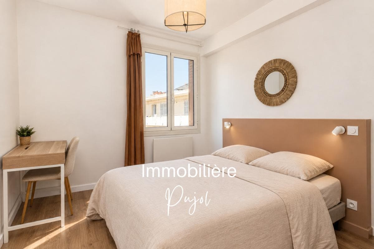 Saint Pierre 13005  - T3 meublé avec balcon et loggia – photo 7