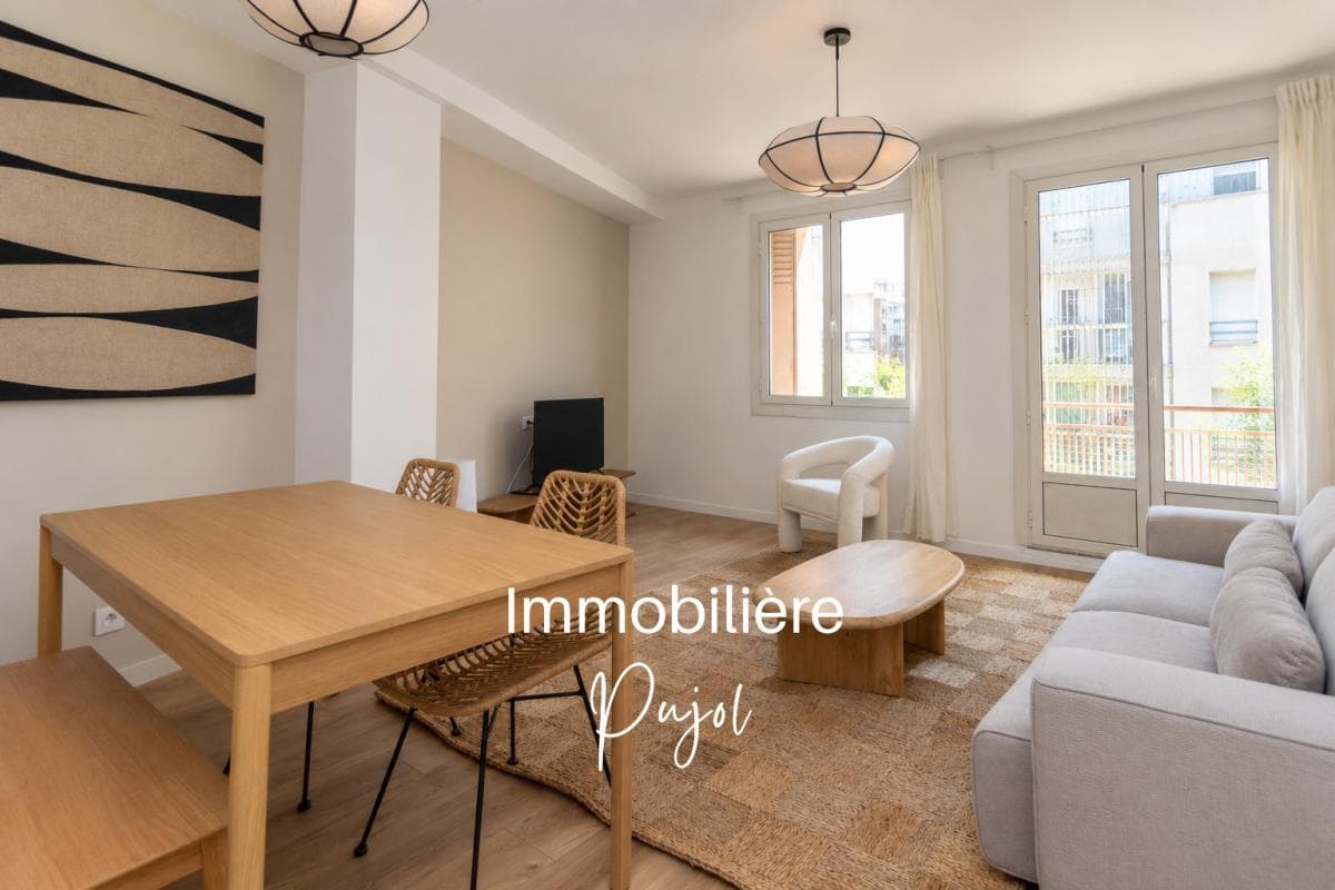 Saint Pierre 13005  - T3 meublé avec balcon et loggia – photo 1