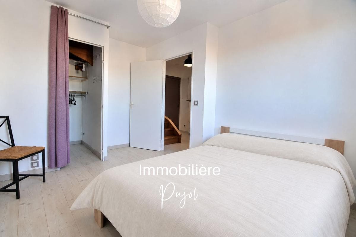 Lodi 13006 - T2 meublé en duplex, climatisé avec terrasse et garage double – photo 5