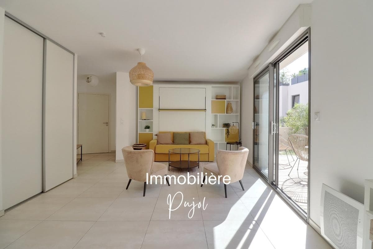 Périer - 13008 - Studio meublé, climatisé avec box et jardin – photo 4