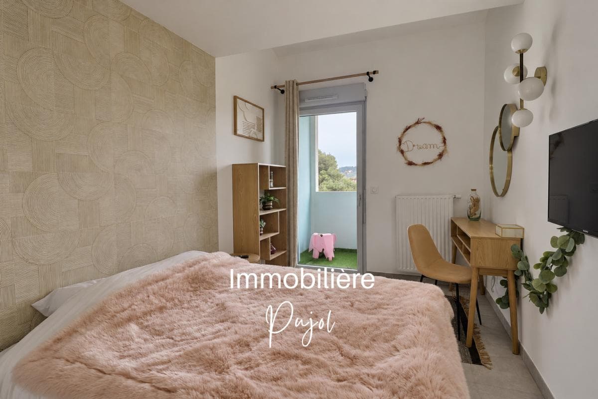 Les Accates 13011 - T4 meublé en duplex avec terrasses et parking double – photo 9