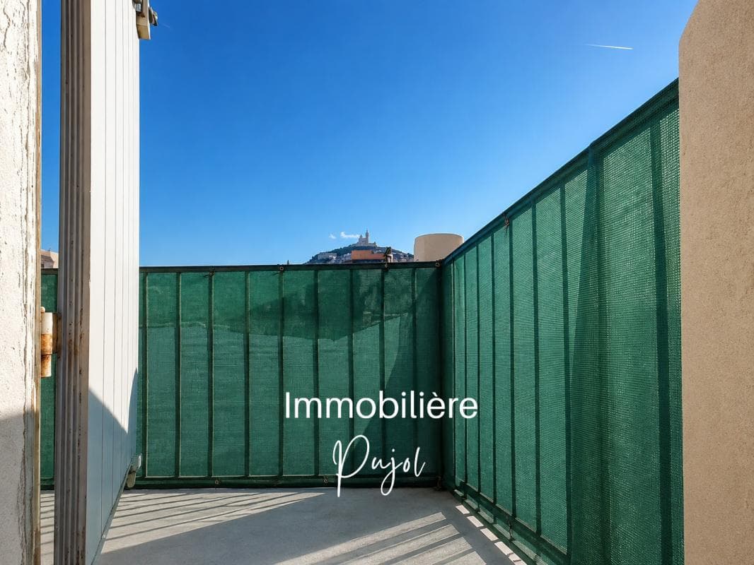 Hotel de ville 13002 - Studio de 24 m2 climatisé avec balcon – photo 6