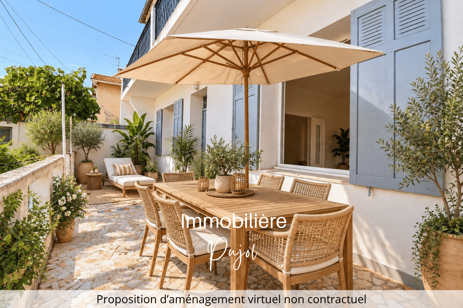 Saint Julien 13012 - T3/4 en rez de jardin avec box – photo 3