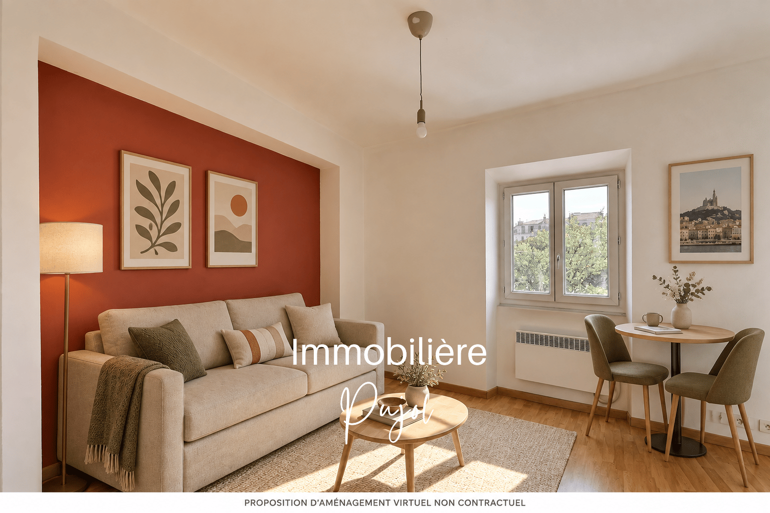Vente studio 21 m2 -- Marseille 1er, Quartier La Plaine / Pla – photo 1