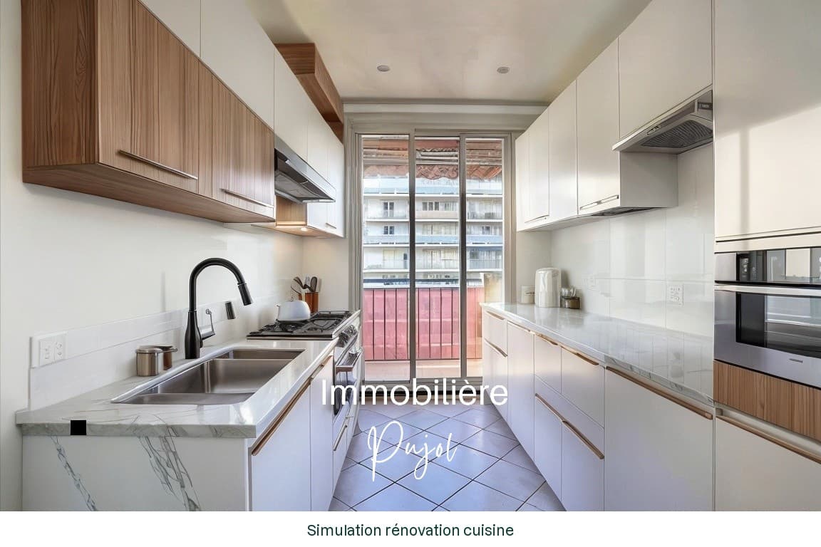 Chutes-Lavie 13004 - Vente appartement T2/3 avec terrasse et – photo 7