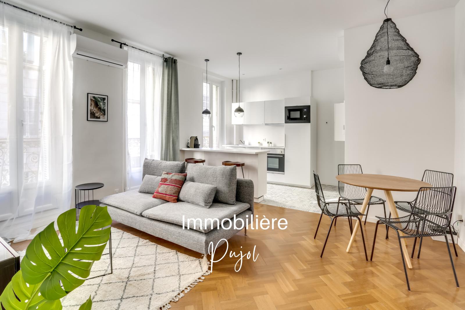 T2 de 40 m2 rénové et meublé - Marseille 6e, Vauban / Castel – photo 2