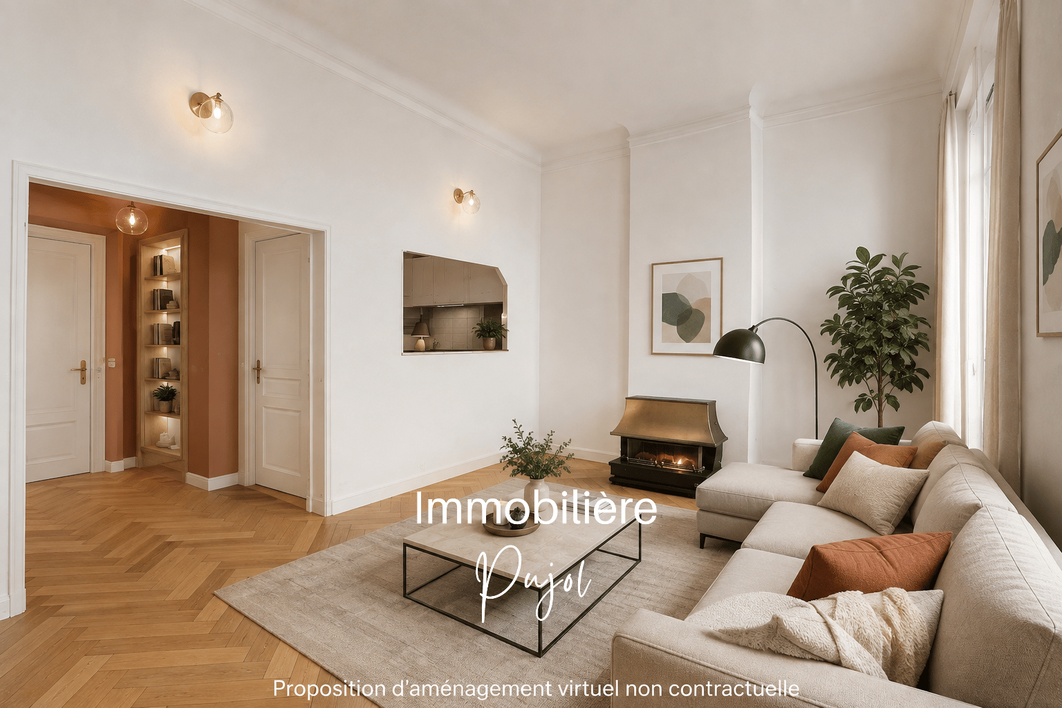 T4 de 81m2 à rénover avec jardin et balcon aux Chartreux – photo 1