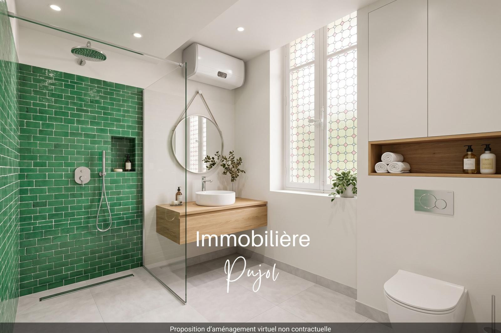 T4 de 81m2 à rénover avec jardin et balcon aux Chartreux – photo 12