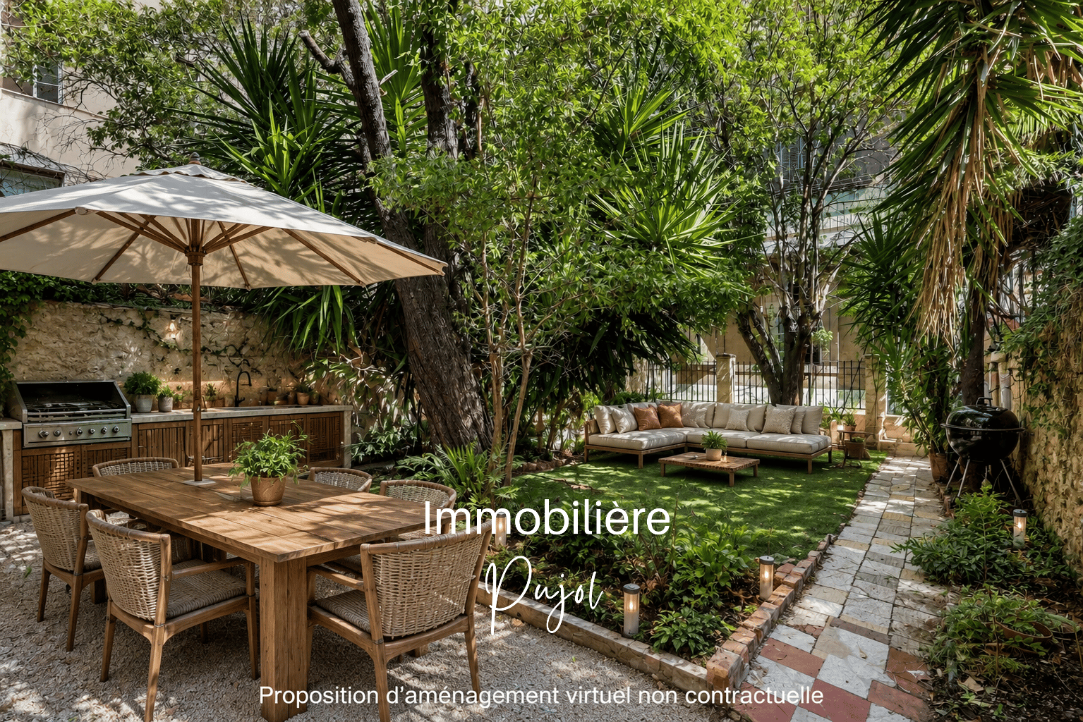 T4 de 81m2 à rénover avec jardin et balcon aux Chartreux – photo 5