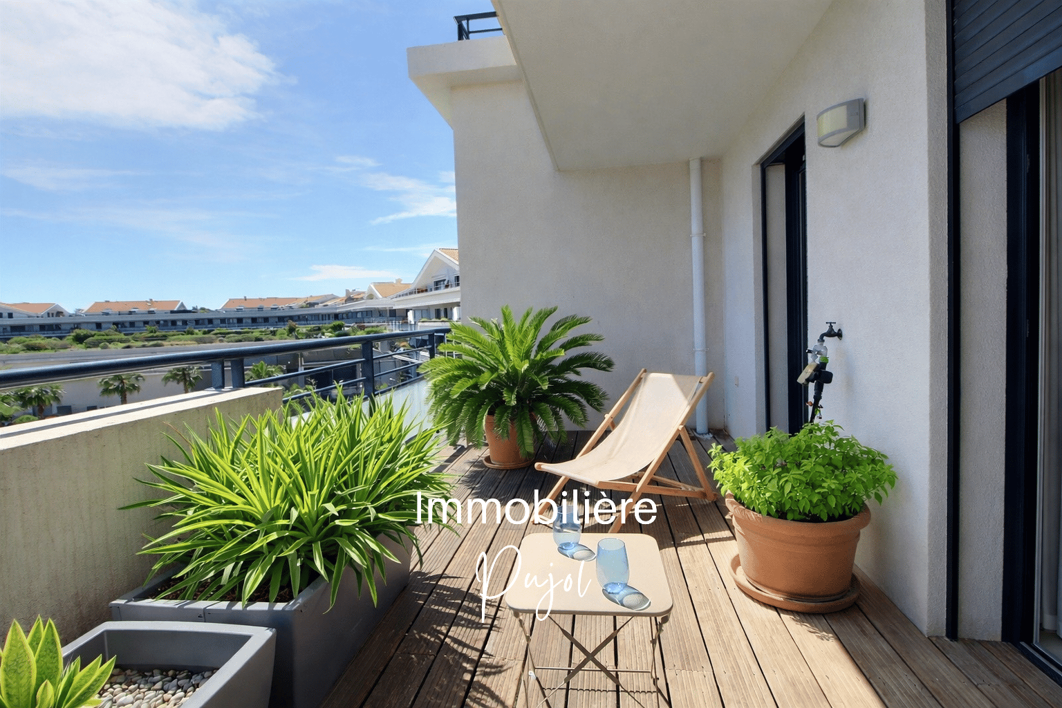 Appartement Type 3 vue mer avec deux terrasses et garage - M – photo 3