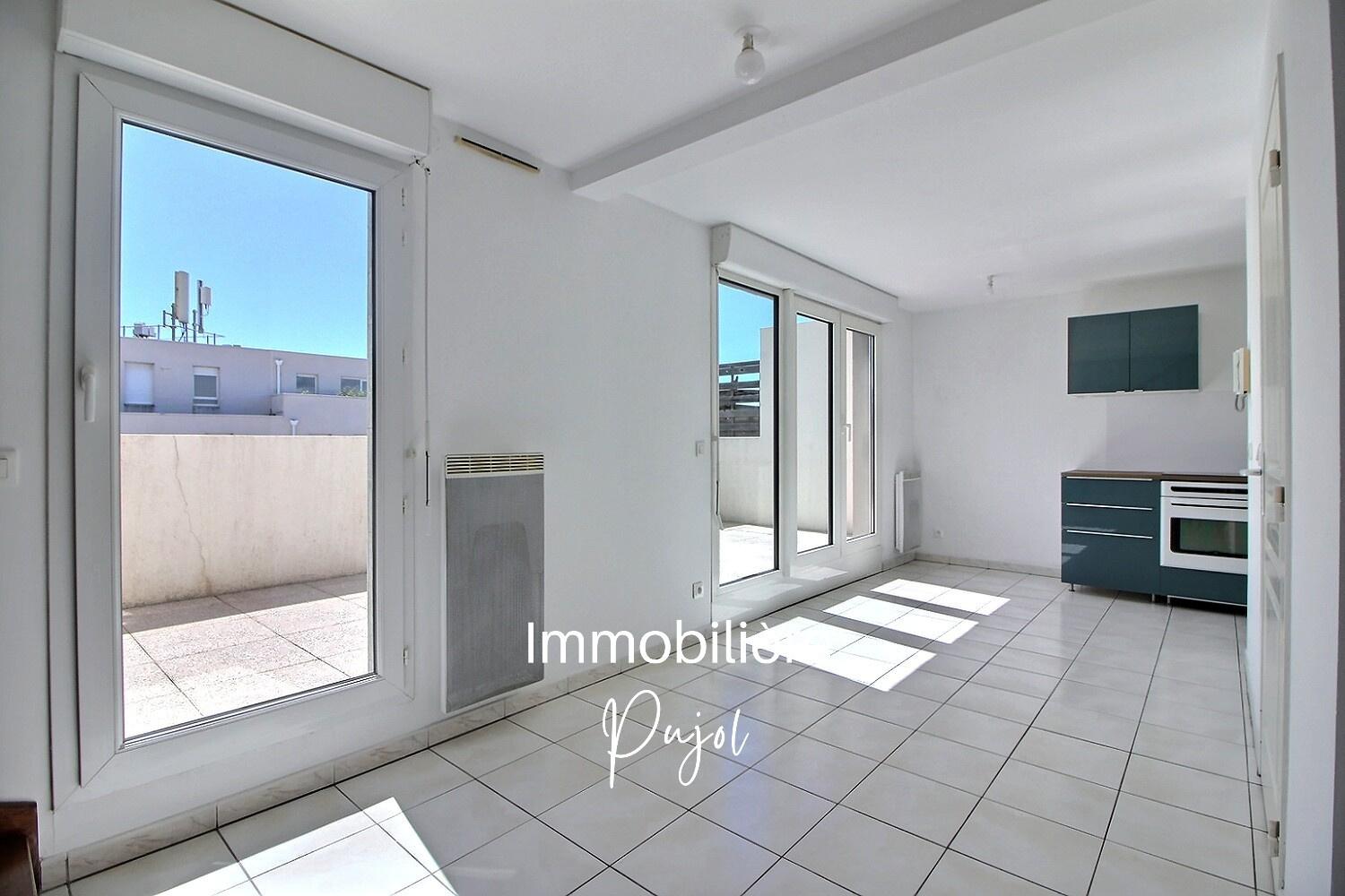 La Capelette 13010  -  T3 avec terrasse et gaareg double – photo 4