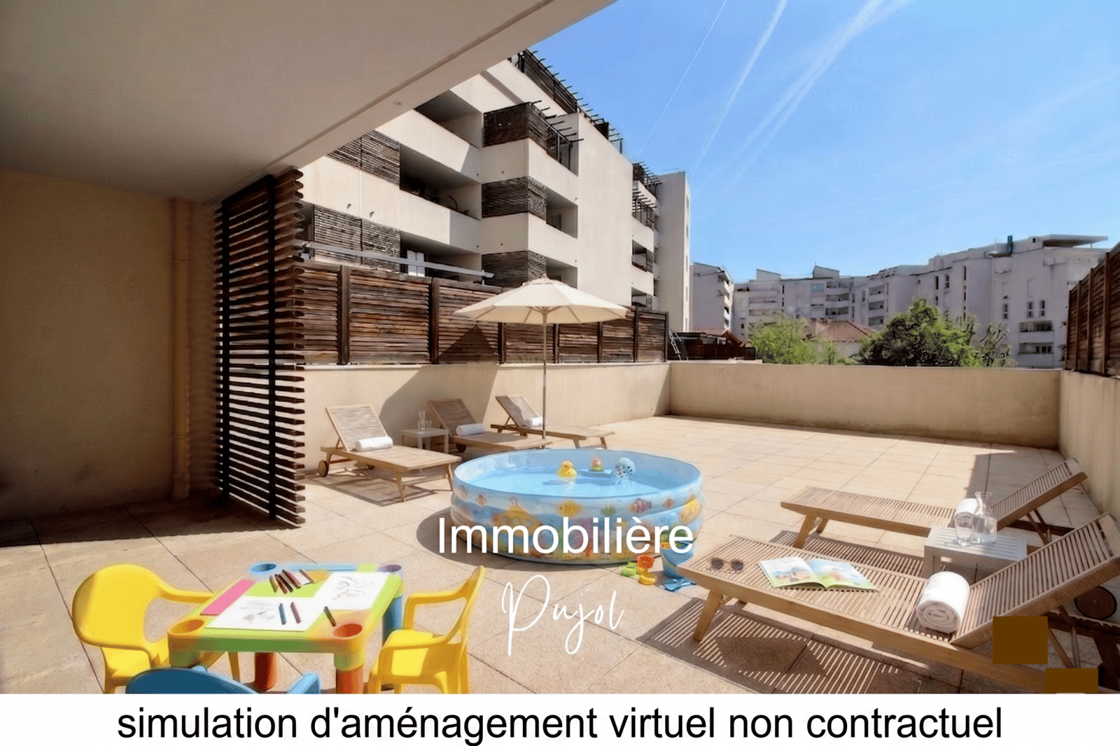 T3 GRANDE TERRASSE, GARAGE DOUBLE (option), au 262 ave de la – photo 3