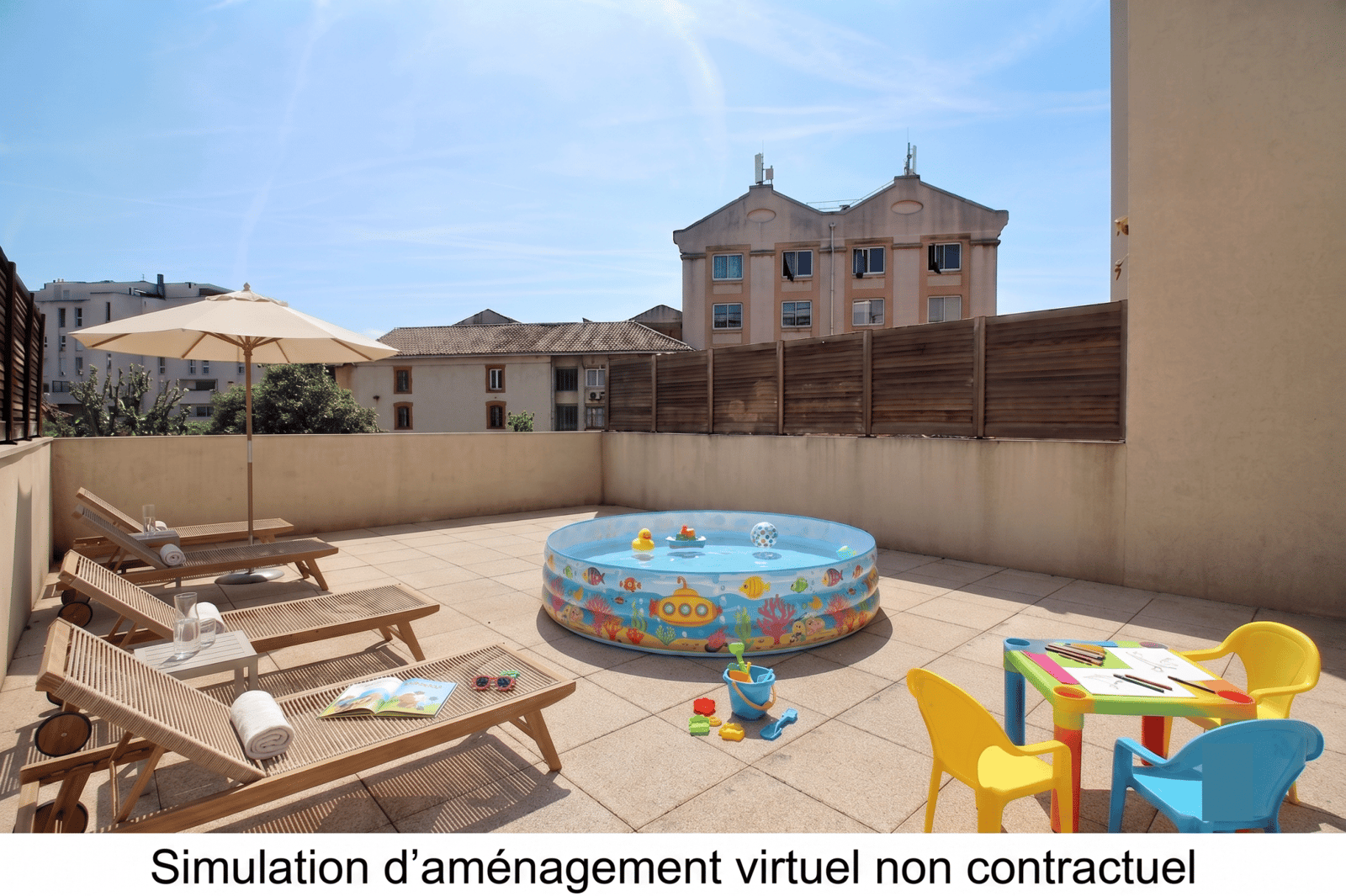 T3 GRANDE TERRASSE, GARAGE DOUBLE (option), au 262 ave de la – photo 1