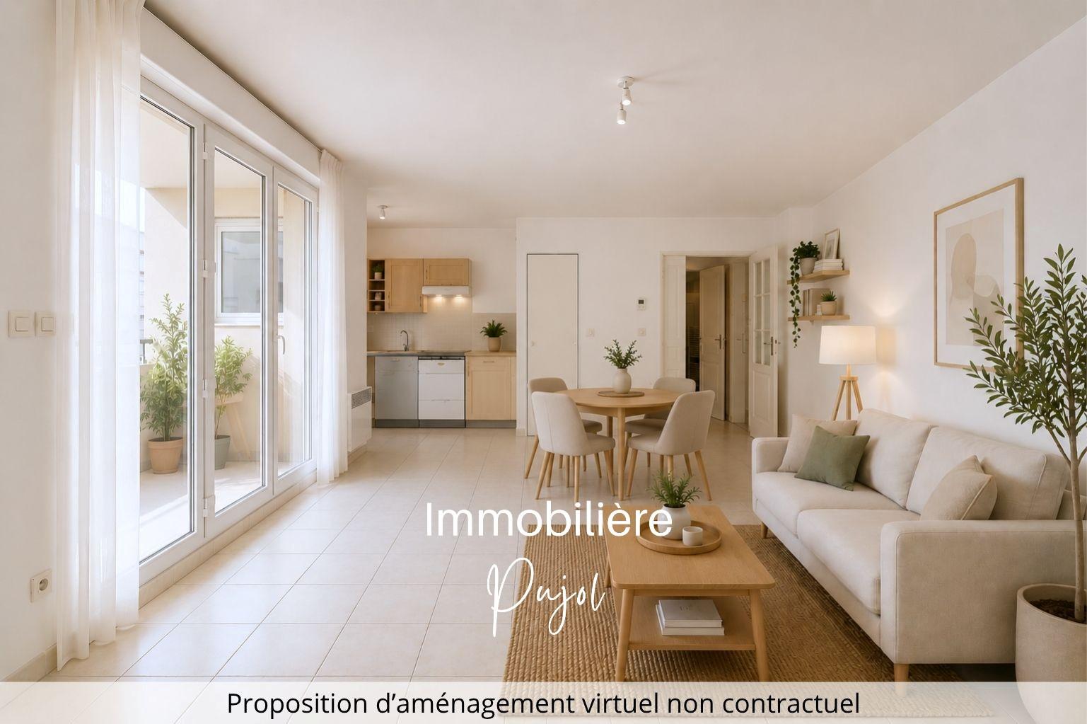 T2 avec TERRASSE et PARKING, vue Notre Dame de la Garde, 217 – photo 3