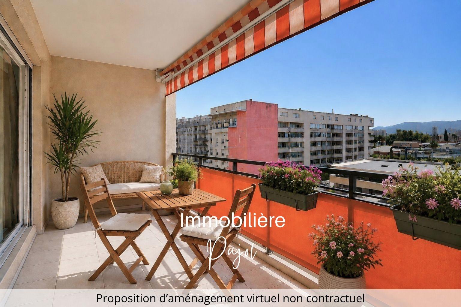 EXCLUSIVITE T3 TERRASSE SUD ET PARKING AU 63 BD ST JEAN 130 – photo 1