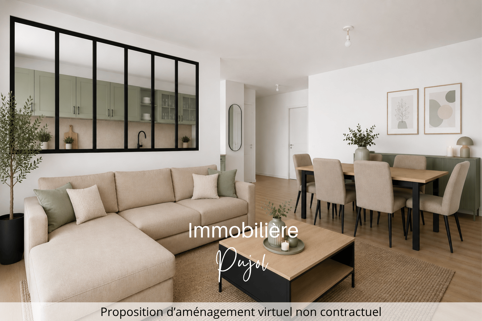 EXCLUSIVITE T3 TERRASSE SUD ET PARKING AU 63 BD ST JEAN 130 – photo 15