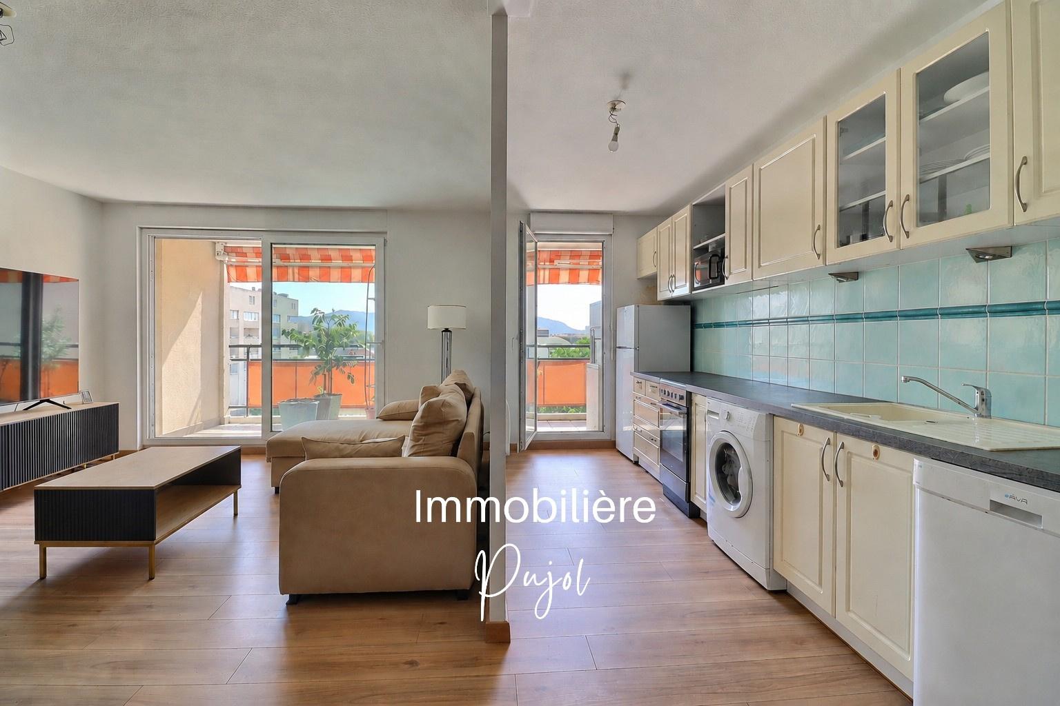 EXCLUSIVITE T3 TERRASSE SUD ET PARKING AU 63 BD ST JEAN 130 – photo 5