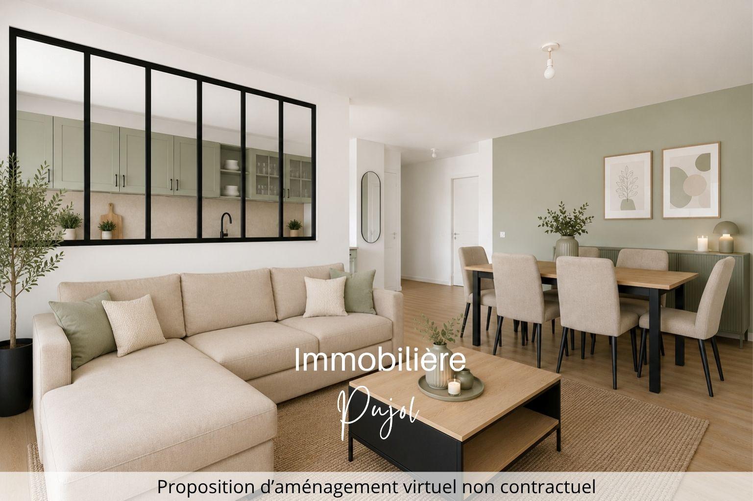 EXCLUSIVITE T3 TERRASSE SUD ET PARKING AU 63 BD ST JEAN 130 – photo 3