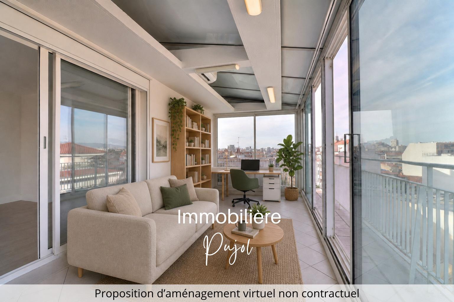 Rouet 13008 - Appartement T2 - Grande terrasse en dernier ét – photo 5