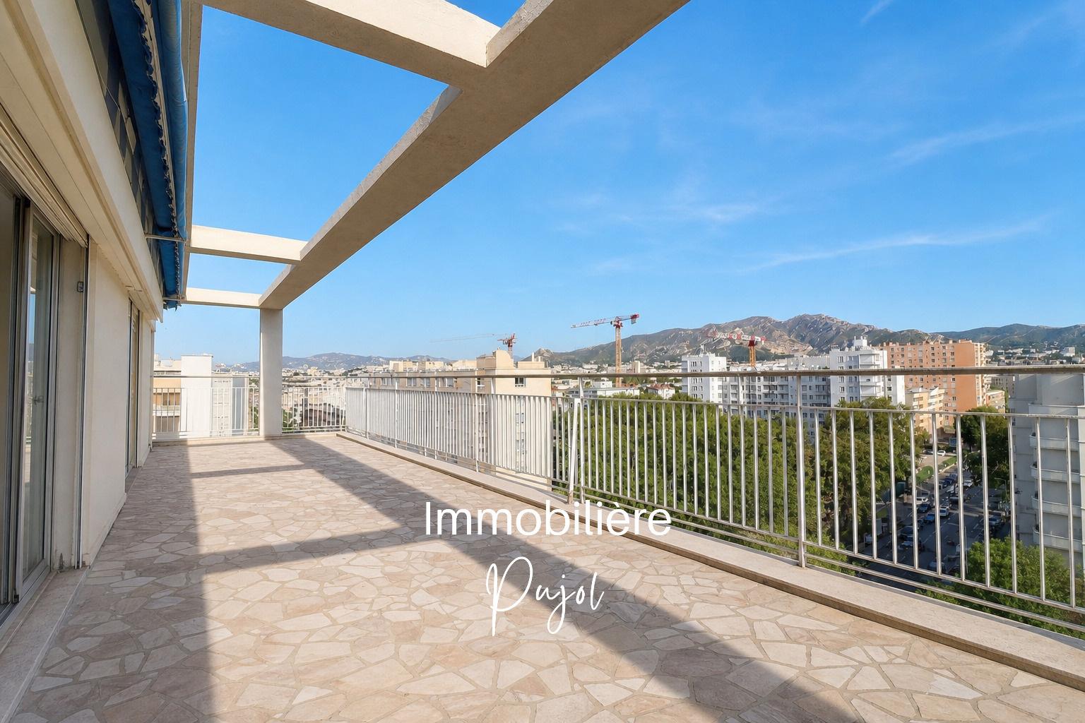 Rouet 13008 - Appartement T2 - Grande terrasse en dernier ét – photo 1