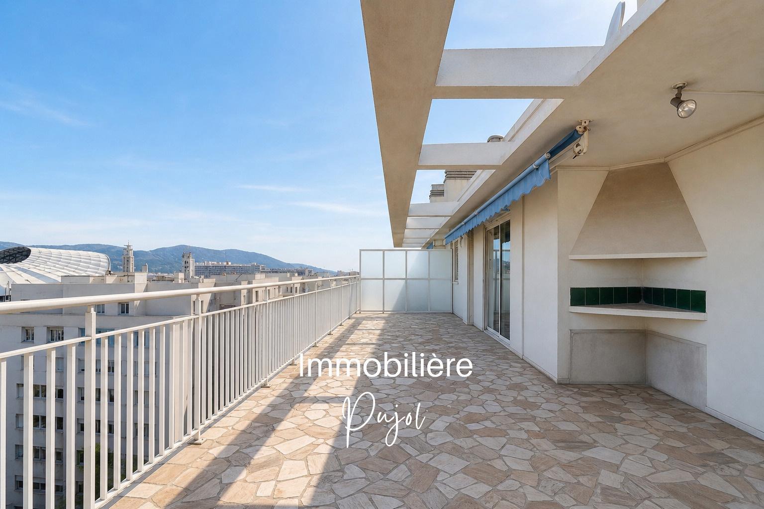Rouet 13008 - Appartement T2 - Grande terrasse en dernier ét – photo 4