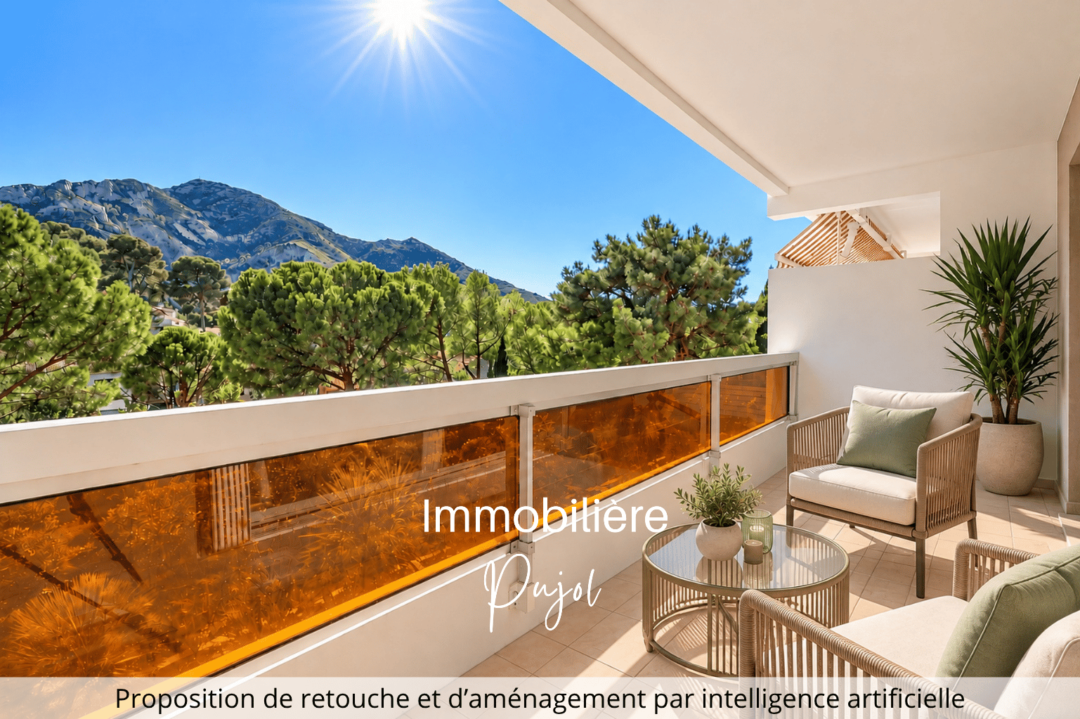 Les Trois Ponts 13010  - T4/5 Terrasse Sud  - garage (option – photo 2