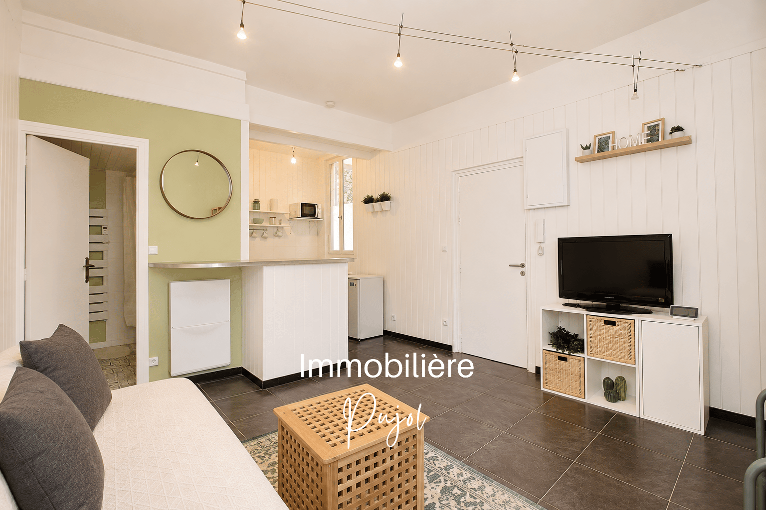 Studio vendu loué meublé - au 1 Boulevard Mireille Lauze 130 – photo 3